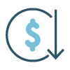 Icon Reduce Costs
